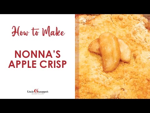How to Make The BEST Apple Crisp | Uncle Giuseppe's Recipes ( Episode 18 )