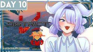 【#DistrictV GTAV RP | DAY 10】 EMS romance arc about to go CRAZY 【NIJISANJI EN | Elira Pendora】
