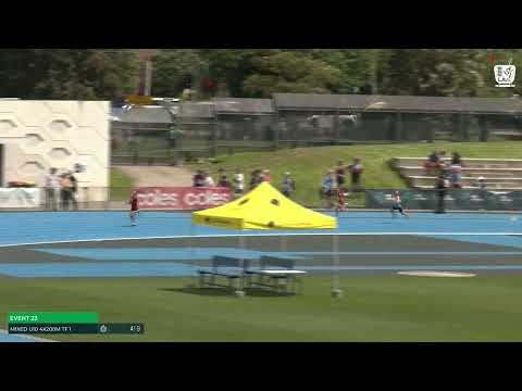 Mixed U10 4x200m Timed Final 1: 2023/24 Commonwealth Bank State Relay Championships