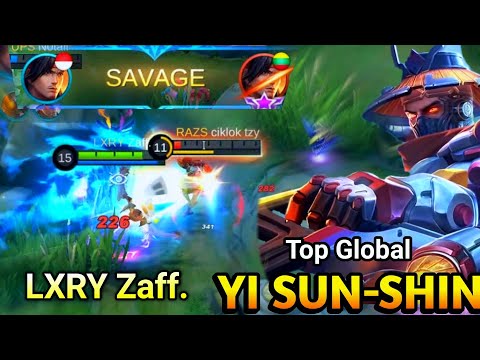 Yi Sun Shin Top Global SAVAGE!! Top Global Yi Sun Shin Gameplay - MLBB