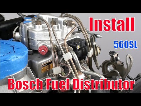 560SL - Install Bosch Fuel Distributor & Sealing Ring for Control Piston
