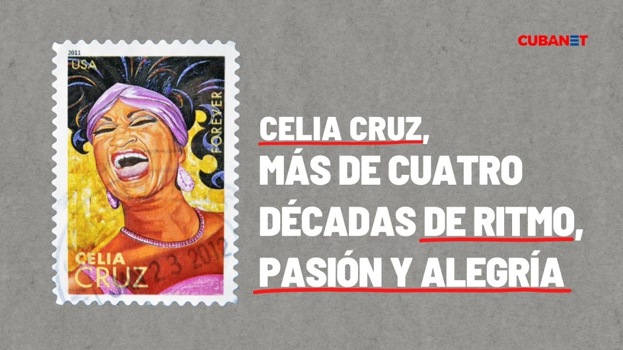 CELIA CRUZ, más de cuatro décadas de RITMO, pasión y ALEGRÍA