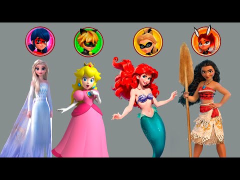 Disney Princess Turns Into MIRACULOUS Superhero