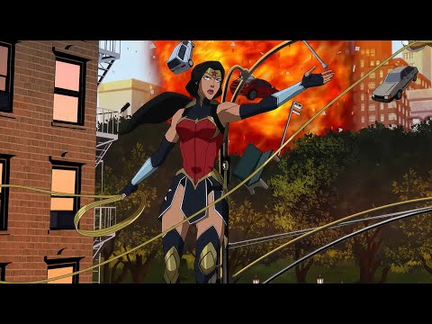 Wonder Woman (Diana Prince): Powers & Fight Scenes | Young Justice