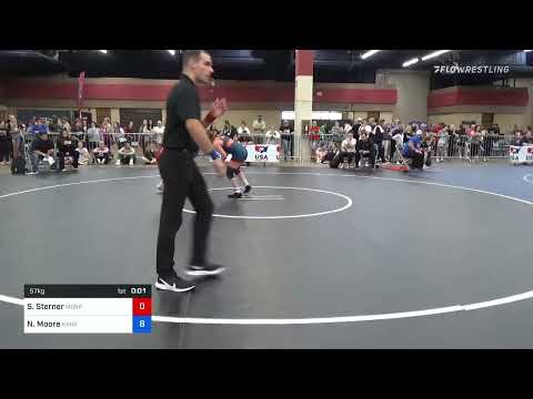 57 Kg Rr Rnd 2 - Sara Sterner, Morro Bay Wrestling Vs Nichole Moore, Kansas A641