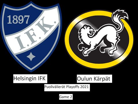 HIFK-Kärpät (Puolivälierät) 20.4.2021 Playoffs 2021 (Game 2)