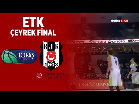 Erkekler Türkiye Kupası Çeyrek Final | Tofaş 83-89 Beşiktaş Sompo Japan