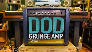 Video thumbnail for Small Transistor Amps RULE in the Studio - DOD GRUNGE Amp - the coolest amp EVER!!! by TheSuperFunAwesomeHappyTimePedalShow