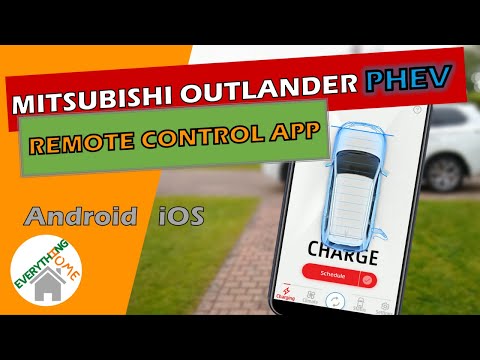 Mitsubishi Outlander PHEV Remote Control App Setup [2024] - Android/iOS - Charge | Climate | Status