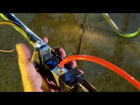 Airtac 24V Rapid solenoid valve on China Horn (Manual switch)