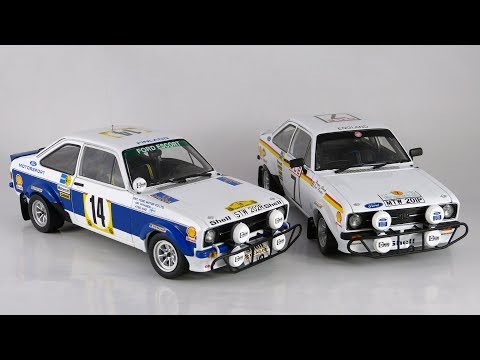 1:18 SunStar Ford Escort RS1800 Duet