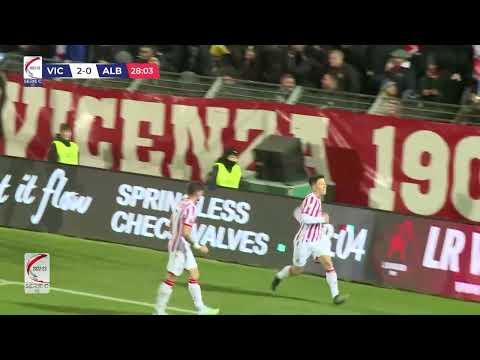 Vicenza-AlbinoLeffe 3-0, 23ª giornata Serie C 2022/2023