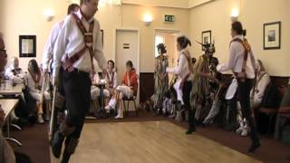 preview picture of video 'Archive: Cardiff Morris dance Upton Stick at Llanidloes, 22nd May 2011.'