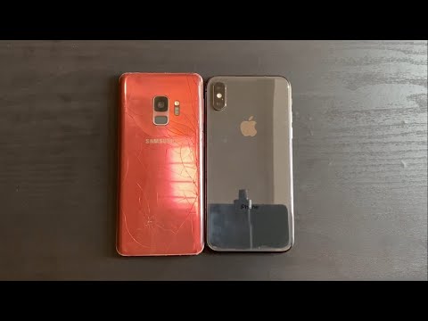iPhone X vs Samsung Galaxy S9 - Speed Test 2024!!