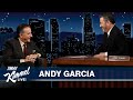 Andy Garcia on His Daughters Getting Married & Mickey Rourke Coaching His Little League Team