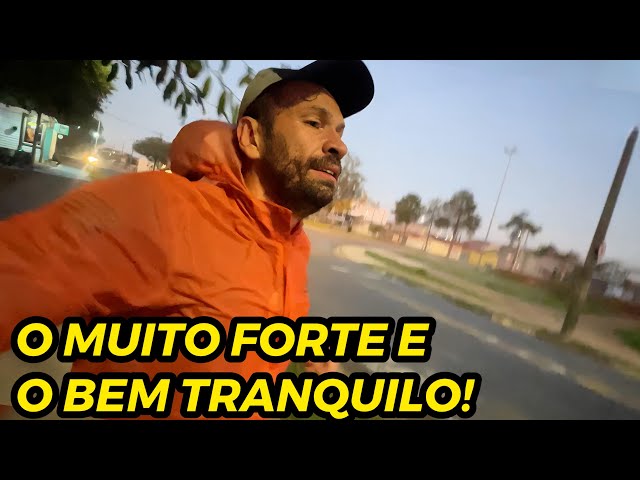 A diferença gigante entre ritmos forte e fraco num treino intervalado bem feitinho!