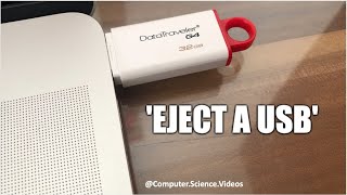 How To SAFELY Eject a USB Flash Drive On a Mac Computer | New
