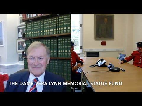 Sir David Amess interviews Chelsea Pensioners - Dame Vera Lynn Memorial