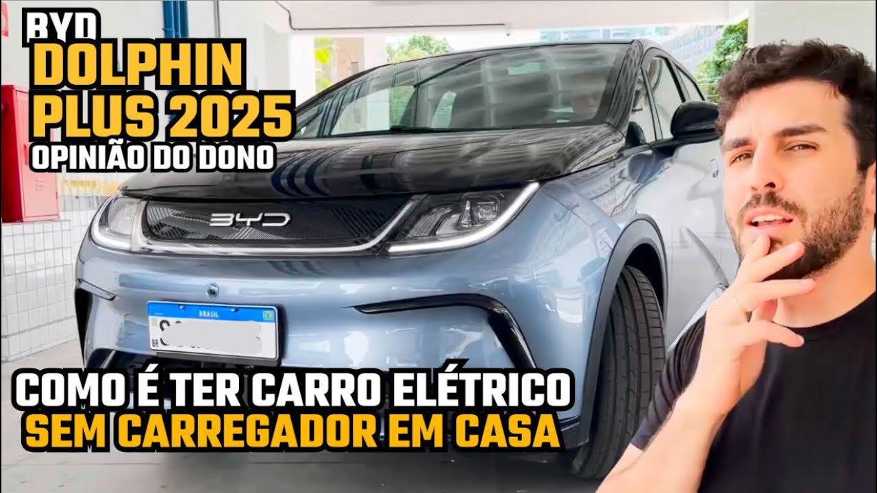 Esse dono do BYD Dolphin Plus 2025 não conseguiu por carregador na garagem ( Opinião do dono )