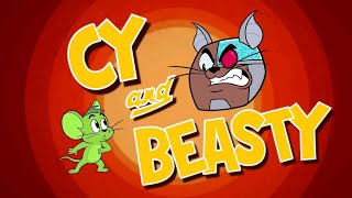 Tom And Jerry - Teen Titans Go!  Cy & Beasty