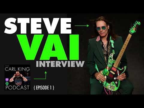 Steve Vai Interview: Carl King Podcast Ep. 1 #stevevai #vai #guitar #shred
