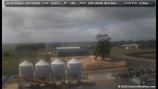 9 October 2025 - East Facing WeatherCam Timelapse