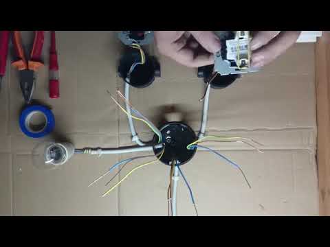 Kako spojiti izmjenični prekidač/How to connect an AC switch