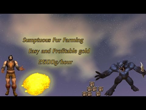 World of Warcraft - Sumptuous Fur Easy Farm