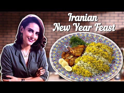 Iranian New Year Feast By Mandana Karimi | Iranian Food Recipe | Full Course Meal