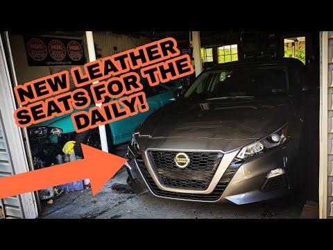 Leather Seat Swap In My 2019 Altima