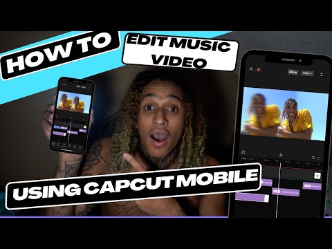How to edit Music video using CapCut mobile.