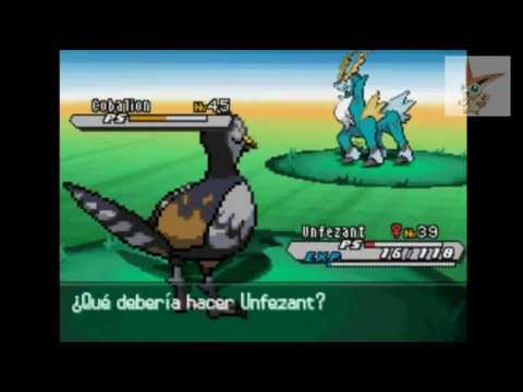 Guia pokemon blanco y negro 2 episodio 28 Cobalion