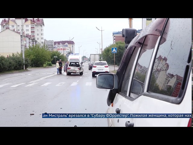 Пожилая ангарчанка пострадала в ДТП