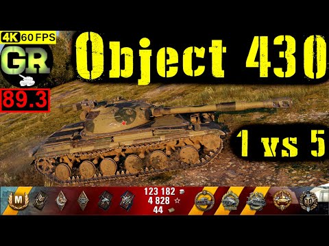 89_World of Tanks Object 430 WoT Replay - 9 Kills 7.3K DMG(Patch 1.5.0)