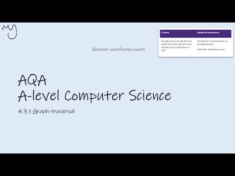 A-level Computer Science Graph Traversal