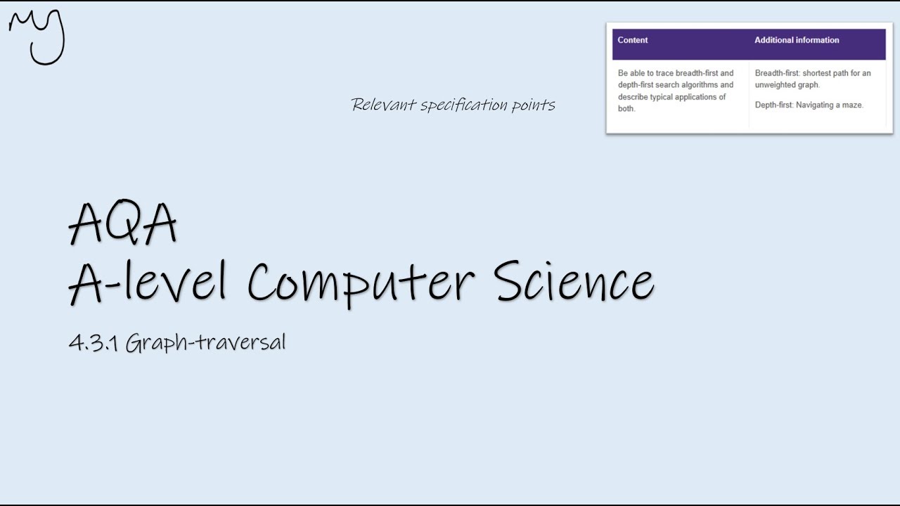 A-level Computer Science Graph Traversal