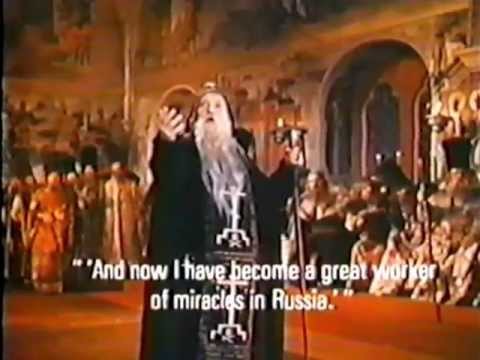 Boris Godunov / Pimen's Narration from the Final Act - Russian Movie 1954