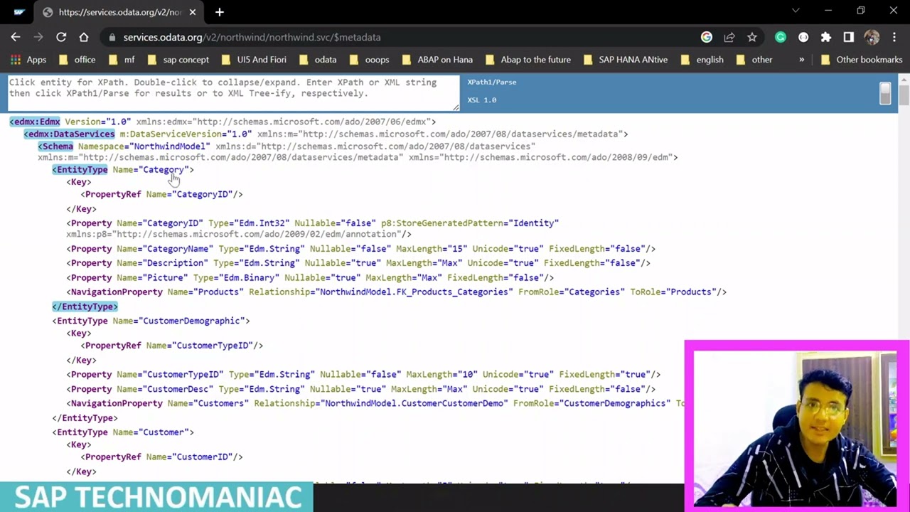 OData Service and Metadata Document Part 3