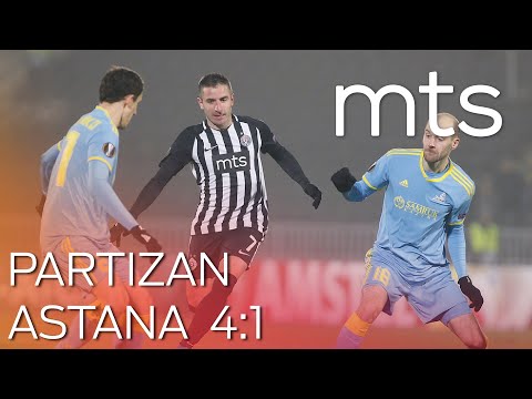 FK Partizan Belgrad 4-1 FK Astana   ( E. L. 2019 /...