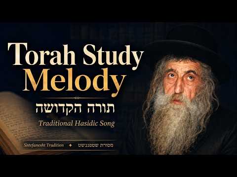 Torah HaKedosha | Traditional Jewish Torah Study Melody | Shtefanesht