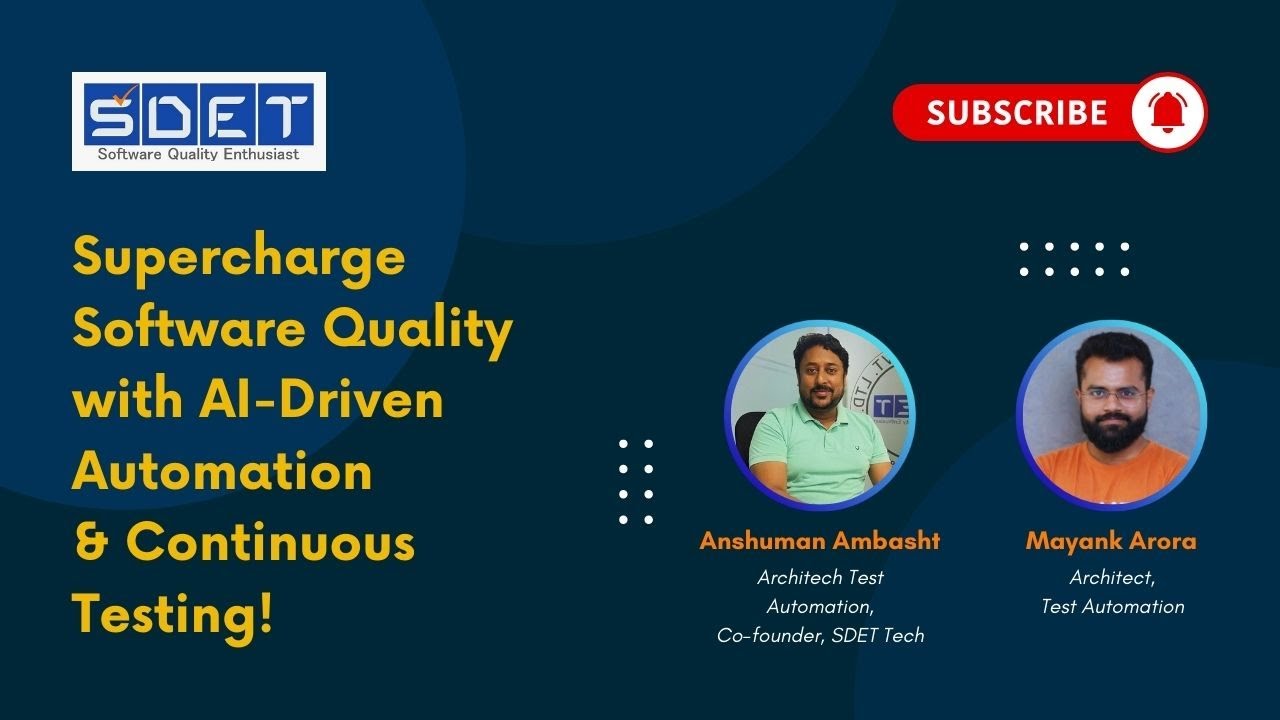 Thumbnail for Supercharge Software Quality with AI Driven Automation & Continuous Testing