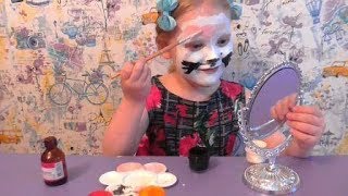 КАК СДЕЛАТЬ АКВАГРИМ В ДОМАШНИХ УСЛОВИЯХ СВОИМИ РУКАМИ / ДЕТСКИЙ ГРИМ / АКВАГРИМ ДЛЯ НАЧИНАЮЩИХ