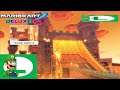 Mario Kart 8 Deluxe SNES Bowser Castle 3 Luigi