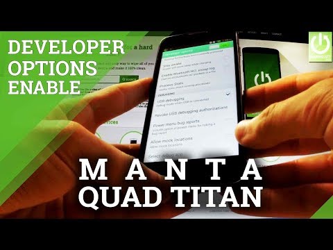 How to Enable USB Debugging in MANTA Quad Titan - Developer Options