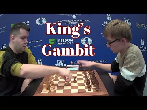 Ian Nepomniachtchi’s King’s Gambit against Denis Lazavik