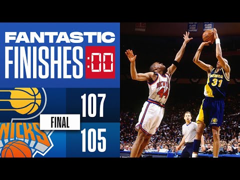Final 1:10 CLASSIC ENDING Pacers vs Knicks Eastern Semifinals 1995 🔥🚨