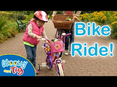 @WoollyandTigOfficial- A Sunny Bike Ride!  ☀️  | TV Show for Kids | Toy Spider