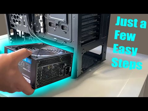 How to install a PC PSU (Power Supply Unit)