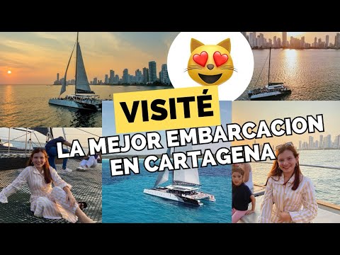 VISITE LA EMBARCACIÓN MÁS TOP DE CARTAGENA🤯