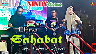 Download lagu Suara Gitar menjerit !!.SAHABAT - Elfina | Keyboard Ucik Ab | Gitar Candra | Nindy Electone mp3